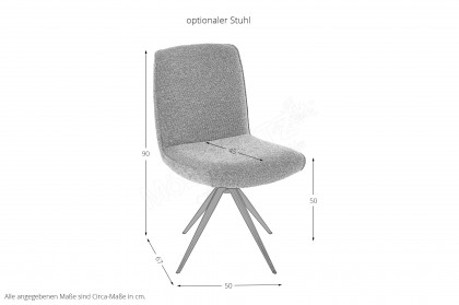 Game Plus von K+W Polstermöbel - Bank in Rose