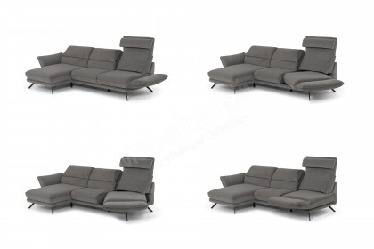 HU-HP21001 von Hukla - Ecksofa grey