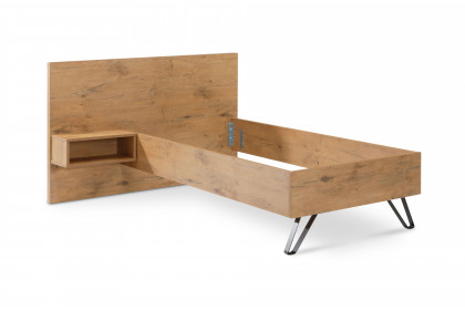 Meran von Schösswender - Hotelbett und Schreibtisch Burguesa Eiche