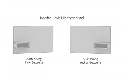 Meran von Schösswender - Hotelbett und Schreibtisch Burguesa Eiche