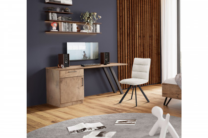 Meran von Schösswender - Hotelbett und Schreibtisch Burguesa Eiche