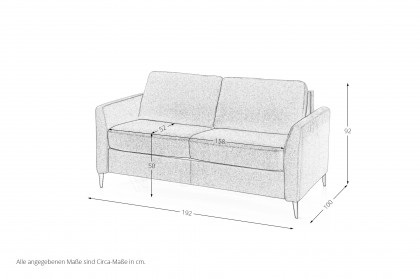 HU-LS23121 von Hukla - Schlafsofa barolo