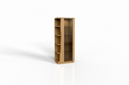 Ferrara von Schösswender - Vitrine FE 26L Wildeiche hell lackiert