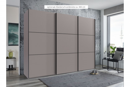 indiana-A von Wimex - Kleiderschrank saharagrau mit Innenausstattung