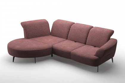 Dance von Sit & More - Polstergarnitur links aubergine