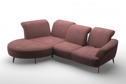 Dance von Sit & More - Polstergarnitur links aubergine