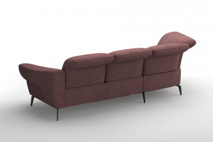 Dance von Sit & More - Polstergarnitur links aubergine