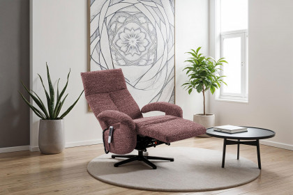 TV-Tycoon  von Sit & More - TV-Sessel aubergine