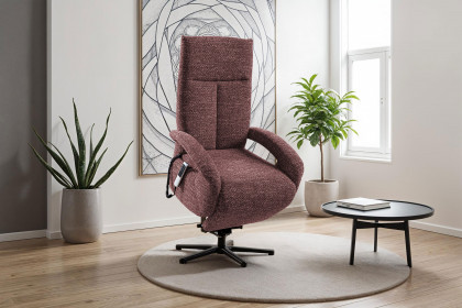 TV-Tycoon  von Sit & More - TV-Sessel aubergine