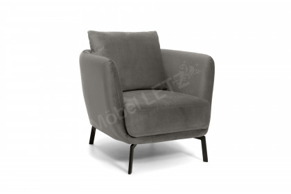 Pearl-LE25 von SCHÖNER WOHNEN - Sofa-Duo platin