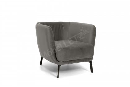 Pearl-LE25 von SCHÖNER WOHNEN - Sofa-Duo platin