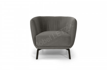 Pearl-LE25 von SCHÖNER WOHNEN - Sofa-Duo platin
