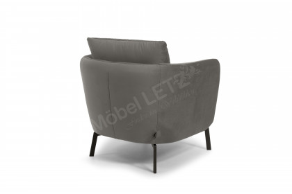 Pearl-LE25 von SCHÖNER WOHNEN - Sofa-Duo platin