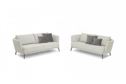 Pearl-LE25 von SCHÖNER WOHNEN - Sofa-Duo platin