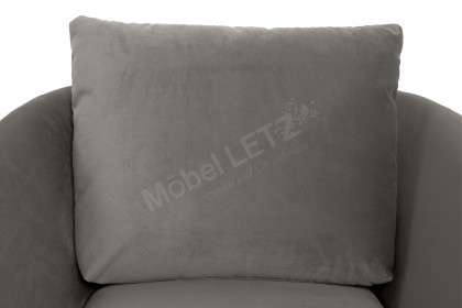 Pearl-LE25 von SCHÖNER WOHNEN - Sofa-Duo platin