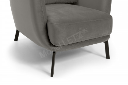 Pearl-LE25 von SCHÖNER WOHNEN - Sofa-Duo platin