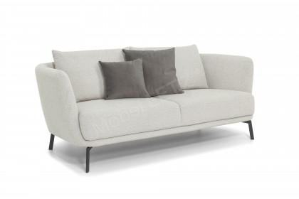 Pearl-LE25 von SCHÖNER WOHNEN - Sofa-Duo platin