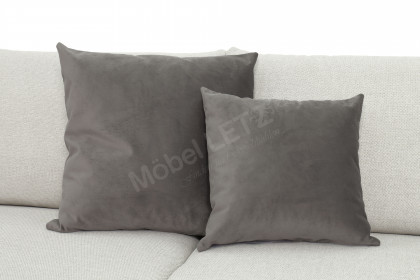 Pearl-LE25 von SCHÖNER WOHNEN - Sofa-Duo platin