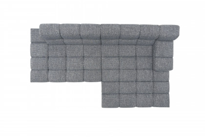 Liam von designwerk - Ecksofa rechts denim