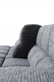 Liam von designwerk - Ecksofa rechts denim