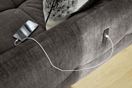 Zoom von Job - Polstergarnitur Ausführung links grau