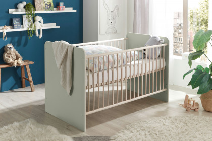 Prizzi von POL Power - platzsparendes Babyzimmer-Set pastellgrün - Aurum
