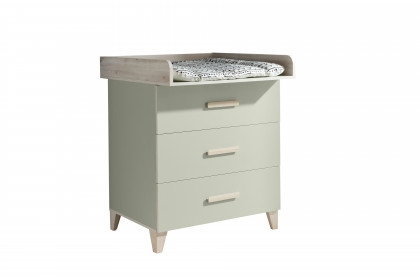 Prizzi von POL Power - platzsparendes Babyzimmer-Set pastellgrün - Aurum