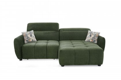 Zoom von Job - Ecksofa Variante rechts grün