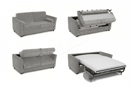MR 700 von Musterring - Schlafsofa in Grau strukturiert