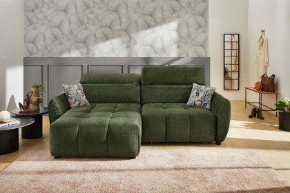 Zoom von Job - Ecksofa Variante links grün