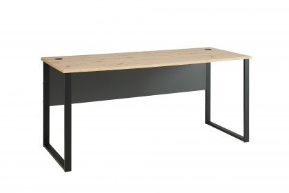 Memphis-Office von Innostyle - Schreibtisch mit Rahmengestell