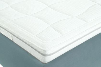 Messina von Oschmann - Polsterbett KT 0276 steel 140 x 200 cm