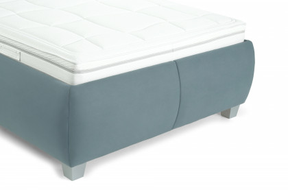 Messina von Oschmann - Polsterbett KT 0276 steel 140 x 200 cm