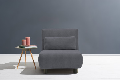 Minou von ell+ell - Faltsessel dunkelgrau