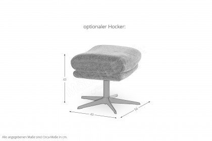 Kiko von SCHÖNER WOHNEN - Einzelsessel flieder