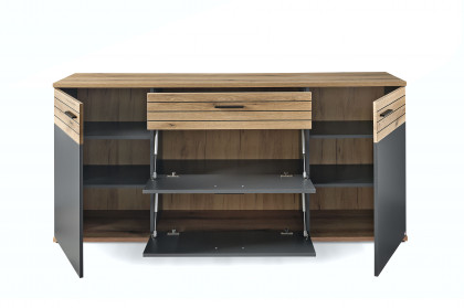 Quincy von set one by Musterring - Sideboard ZAMK04 anthrazit