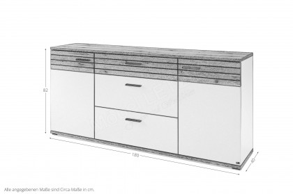 Quincy von set one by Musterring - Sideboard ZAMK04 anthrazit