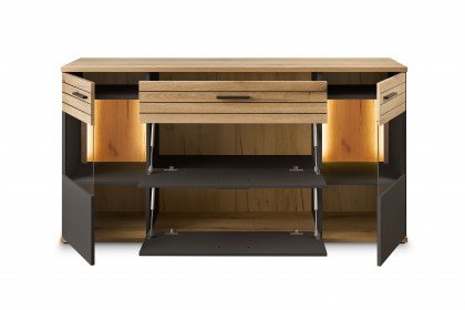 Quincy von set one by Musterring - Sideboard ZAMK02 anthrazit