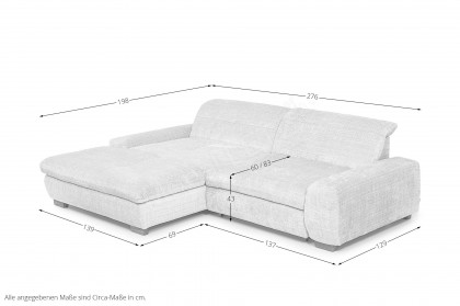 SO 1200 von set one by Musterring - Polstergarnitur Variante silk-grey