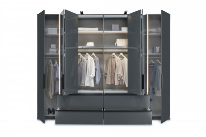 San Antonio von Musterring - Falttüren-Funktionsschrank Lavaglas