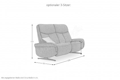 4550 von Himolla - Trapezsofa texas