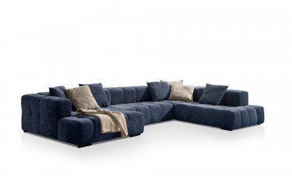 Lucy-LE24 von designwerk - Wohnlandschaft rechts blu