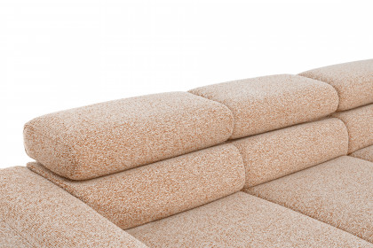 Tossa von SCHÖNER WOHNEN - Ecksofa rechts rusty