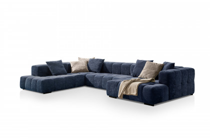 Lucy-LE24 von designwerk - Wohnlandschaft links blu