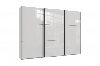 indiana-C von Wimex - weißer Schlafzimmerschrank mit Glas