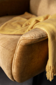 Catola Lazyline von SCHÖNER WOHNEN - Funktionssessel mustard