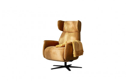 Catola Lazyline von SCHÖNER WOHNEN - Funktionssessel mustard