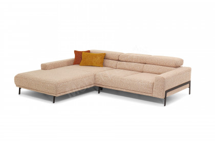Tossa von SCHÖNER WOHNEN - Ecksofa links rusty