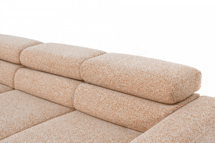 Tossa von SCHÖNER WOHNEN - Ecksofa links rusty