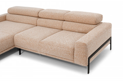 Tossa von SCHÖNER WOHNEN - Ecksofa links rusty